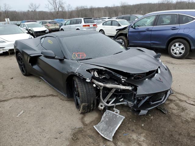 1G1YB2D48P5103243 - 2023 CHEVROLET CORVETTE STINGRAY 2LT BLACK photo 4