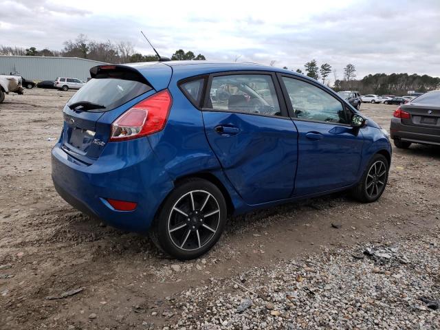 3FADP4EJ0KM111725 - 2019 FORD FIESTA SE BLUE photo 3