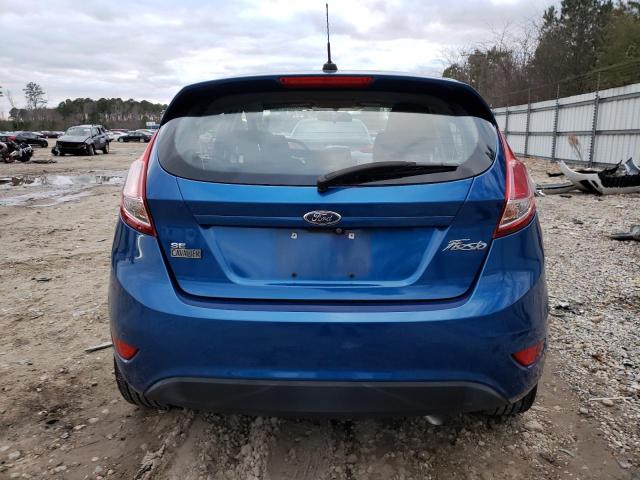 3FADP4EJ0KM111725 - 2019 FORD FIESTA SE BLUE photo 6