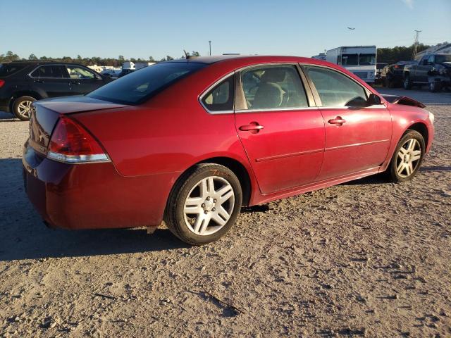 2G1WB5E34E1152517 - 2014 CHEVROLET IMPALA LIM LT RED photo 3