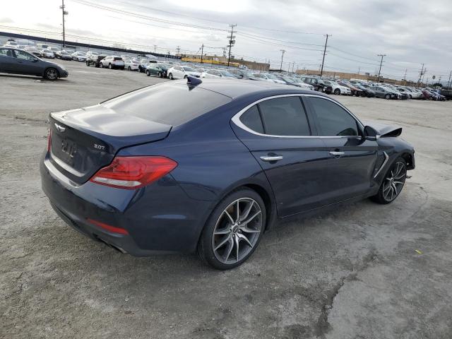 KMTG44LA9MU073561 - 2021 GENESIS G70 PRESTIGE BLUE photo 3