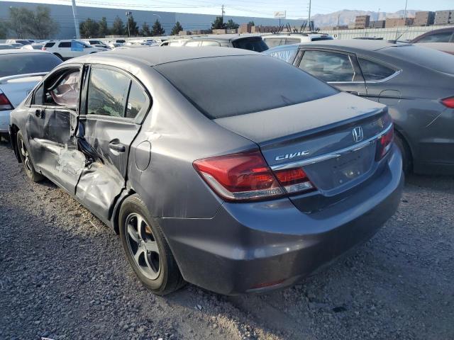 19XFB2F79FE240863 - 2015 HONDA CIVIC SE GRAY photo 2