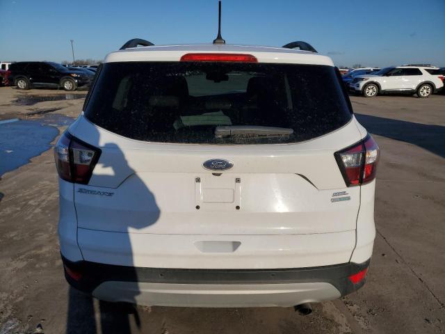 1FMCU0HD5JUA84329 - 2018 FORD ESCAPE SEL WHITE photo 6