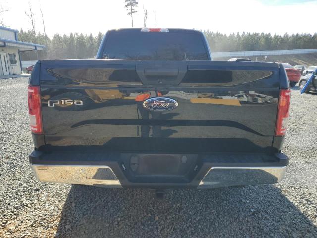 1FTEX1EP7GFC90385 - 2016 FORD F150 SUPER CAB BLACK photo 6