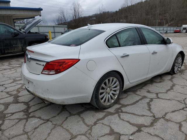 2G4GS5EV7D9199582 - 2013 BUICK REGAL PREMIUM WHITE photo 3