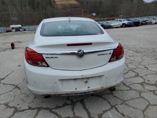 2G4GS5EV7D9199582 - 2013 BUICK REGAL PREMIUM WHITE photo 6