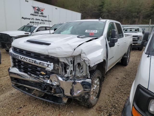 1GC1YNEY9MF250350 - 2021 CHEVROLET SILVERADO K2500 HEAVY DUTY LT WHITE photo 1