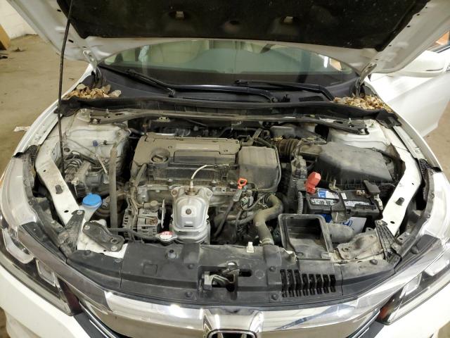 1HGCR2F85GA031651 - 2016 HONDA ACCORD EXL WHITE photo 11