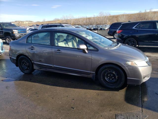 19XFA16519E003249 - 2009 HONDA CIVIC LX BROWN photo 4