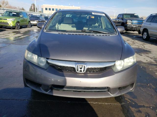 19XFA16519E003249 - 2009 HONDA CIVIC LX BROWN photo 5