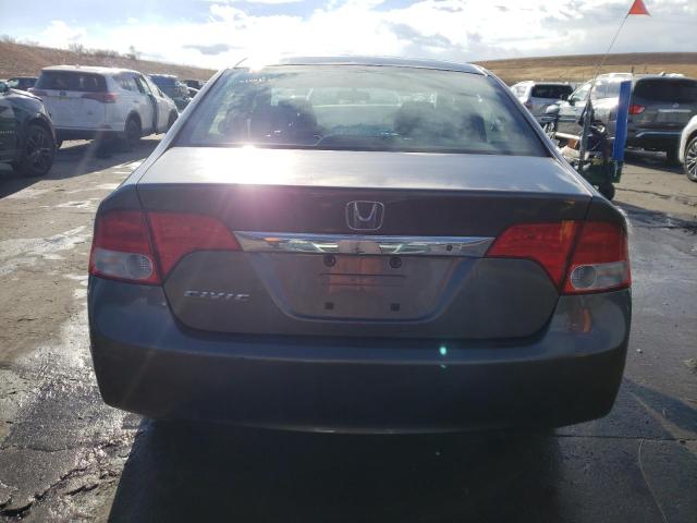 19XFA16519E003249 - 2009 HONDA CIVIC LX BROWN photo 6