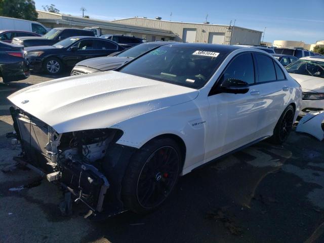 55SWF8HB3LU333696 - 2020 MERCEDES-BENZ C 63 AMG-S WHITE photo 1