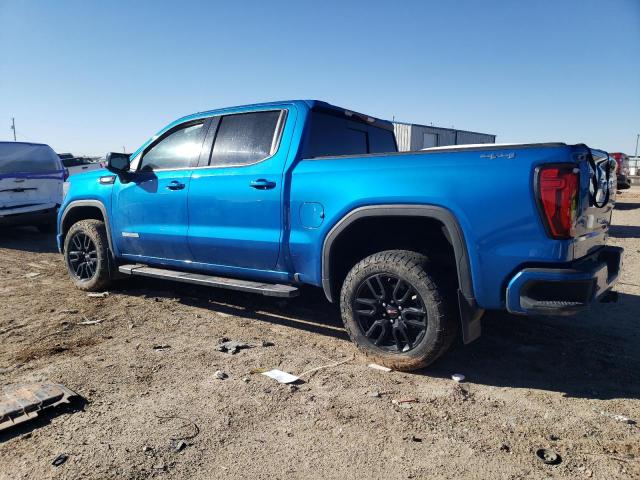 1GTUUCET3NZ527625 - 2022 GMC SIERRA K1500 ELEVATION BLUE photo 2