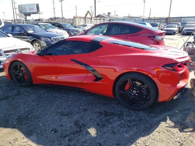 1G1YA2D48M5106352 - 2021 CHEVROLET CORVETTE STINGRAY 1LT RED photo 2