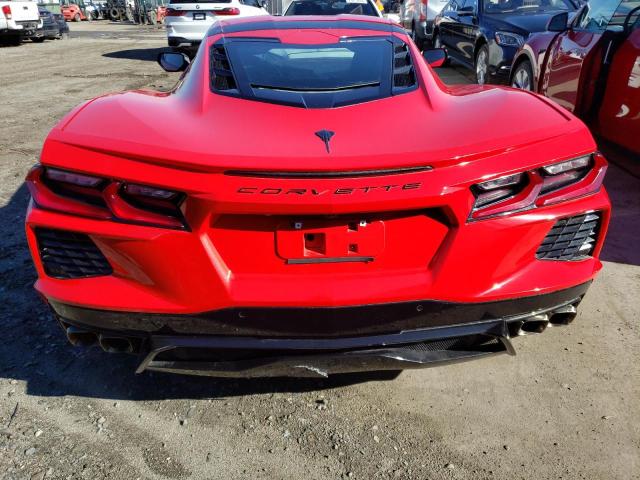 1G1YA2D48M5106352 - 2021 CHEVROLET CORVETTE STINGRAY 1LT RED photo 6