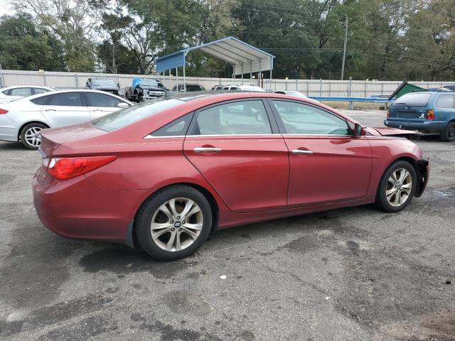 5NPEC4AC9DH643646 - 2013 HYUNDAI SONATA SE MAROON photo 3