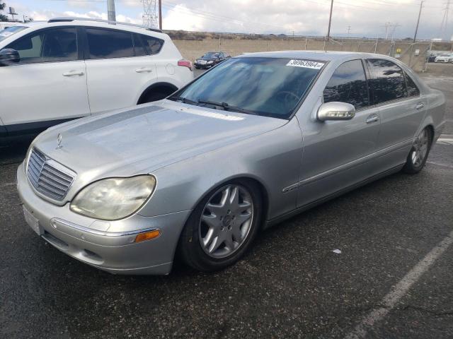 WDBNG78J01A138414 - 2001 MERCEDES-BENZ S 600 SILVER photo 1