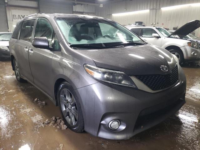 5TDXK3DC2FS593834 - 2015 TOYOTA SIENNA SPORT GRAY photo 4