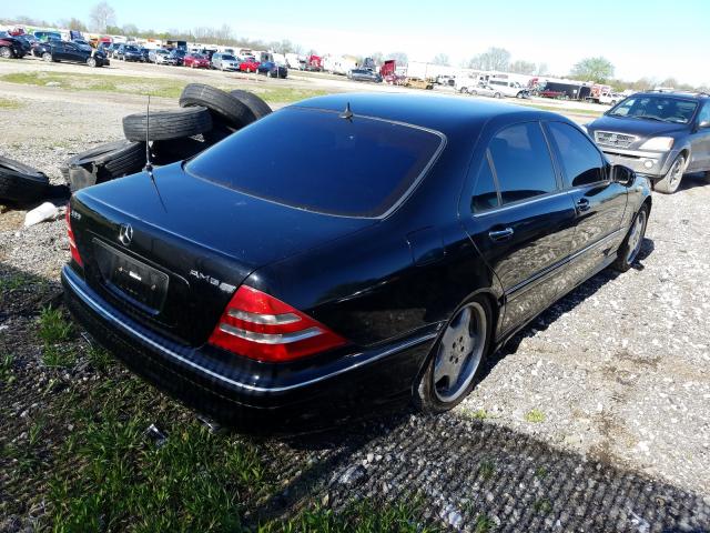 WDBNG73J41A189552 - 2001 MERCEDES-BENZ S 55 AMG  photo 4