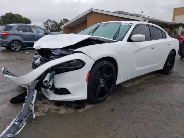 2C3CDXBG3NH136764 - 2022 DODGE CHARGER SXT WHITE photo 1