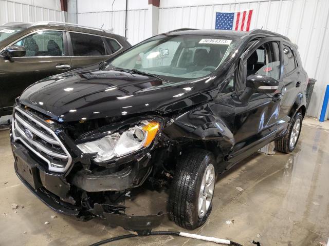 MAJ6S3GL6LC317697 - 2020 FORD ECOSPORT SE BLACK photo 1
