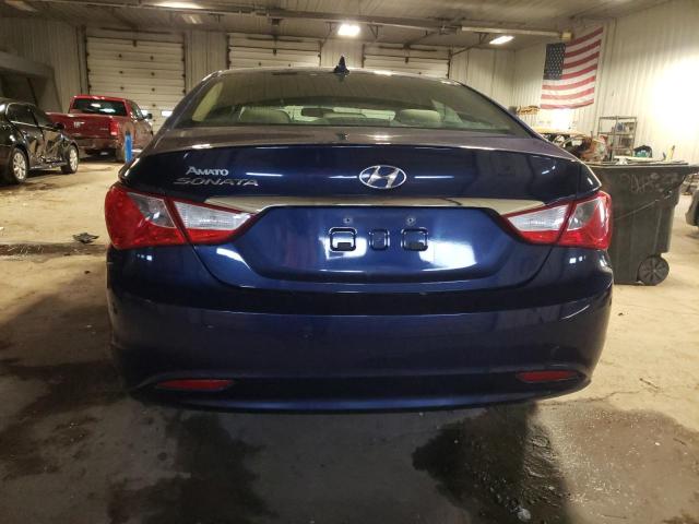 5NPEB4AC8BH075115 - 2011 HYUNDAI SONATA GLS BLUE photo 6