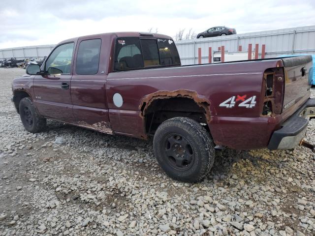 2GCEK19V7X1253321 - 1999 CHEVROLET SILVERADO K1500 BURGUNDY photo 2