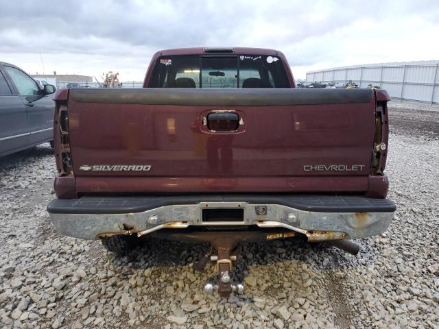 2GCEK19V7X1253321 - 1999 CHEVROLET SILVERADO K1500 BURGUNDY photo 6