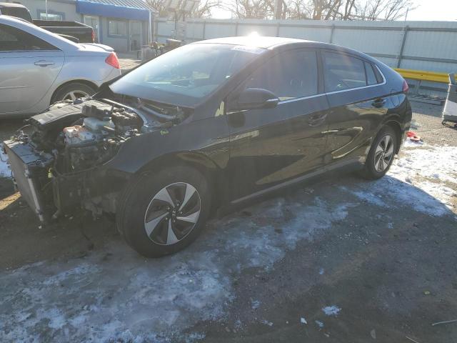 KMHC75LC7KU136659 - 2019 HYUNDAI IONIQ SEL BLACK photo 1