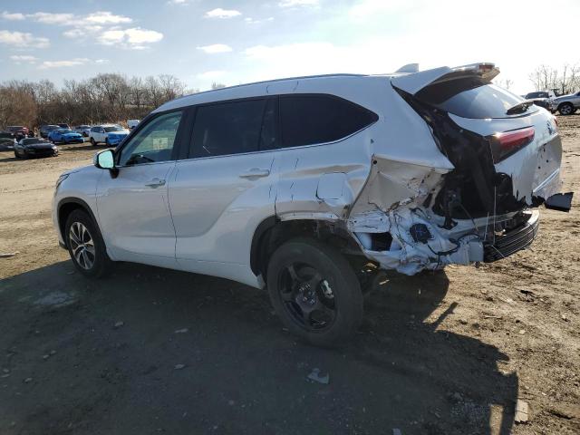 5TDGZRBHXMS535741 - 2021 TOYOTA HIGHLANDER XLE WHITE photo 2