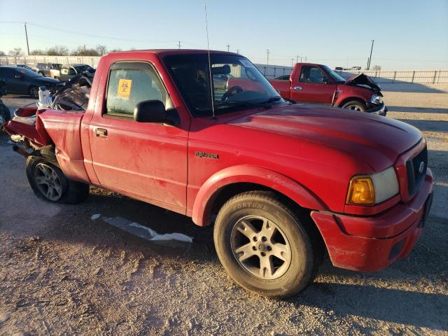 1FTYR10U55PA06473 - 2005 FORD RANGER RED photo 4