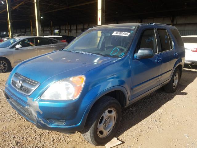 JHLRD78492C068023 - 2002 HONDA CR-V LX  photo 2