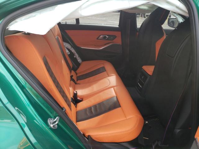 WBS33AY07NFM65421 - 2022 BMW M3 COMPETITION მწვანე ფოტო 10