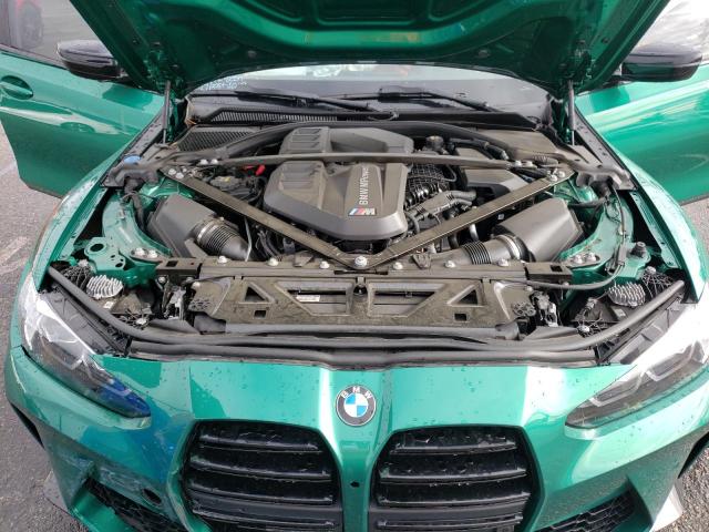 WBS33AY07NFM65421 - 2022 BMW M3 COMPETITION მწვანე ფოტო 11