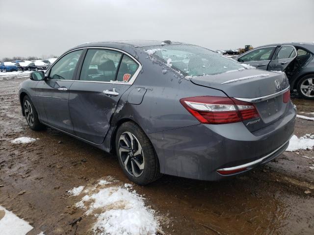 1HGCR2F7XGA005019 - 2016 HONDA ACCORD EX GRAY photo 2