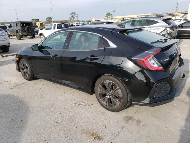 SHHFK7H71HU200928 - 2017 HONDA CIVIC EXL შავი ფოტო 2