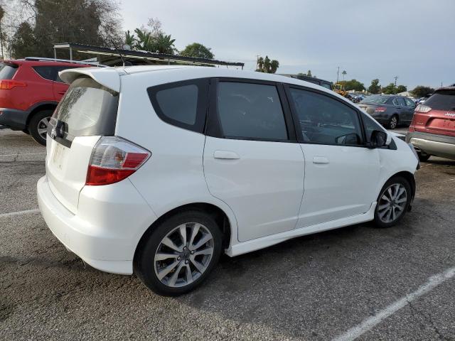 JHMGE8H60CC016644 - 2012 HONDA FIT SPORT WHITE photo 3