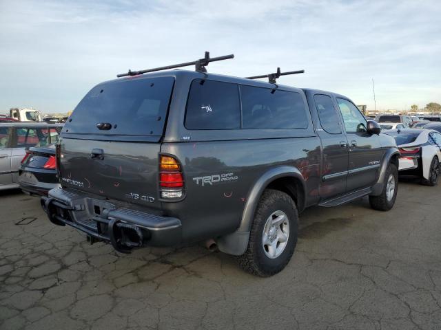 5TBBT48123S340815 - 2003 TOYOTA TUNDRA ACCESS CAB LIMITED GRAY photo 3