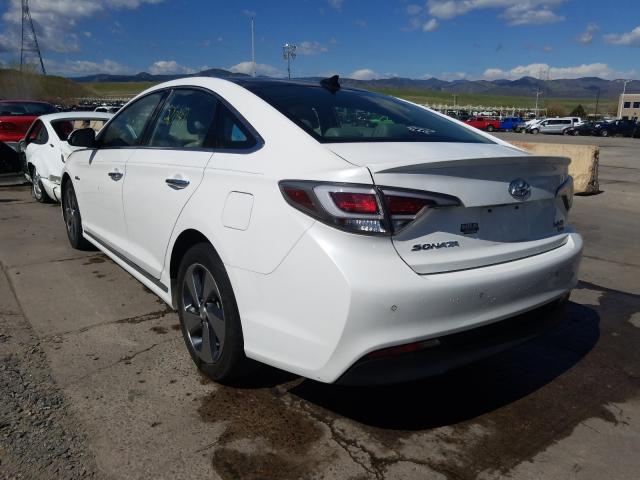 KMHE34L19GA033894 - 2016 HYUNDAI SONATA HYBRID  photo 3