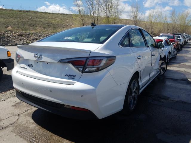 KMHE34L19GA033894 - 2016 HYUNDAI SONATA HYBRID  photo 4