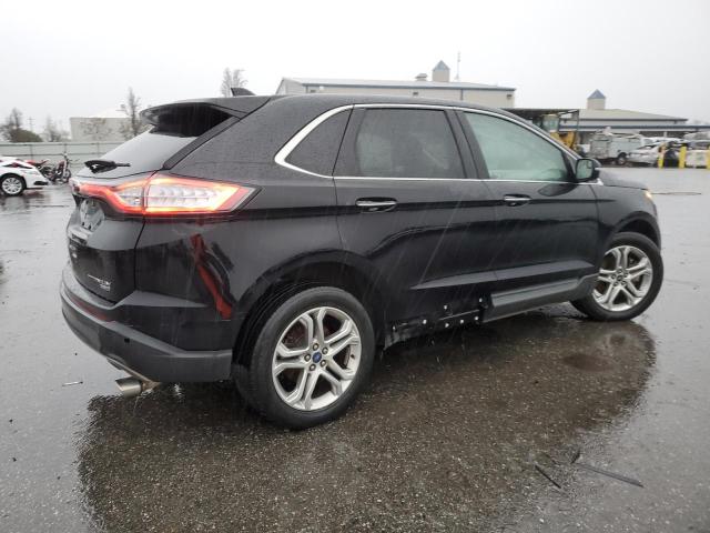 2FMPK4K97JBB43664 - 2018 FORD EDGE TITANIUM BLACK photo 3