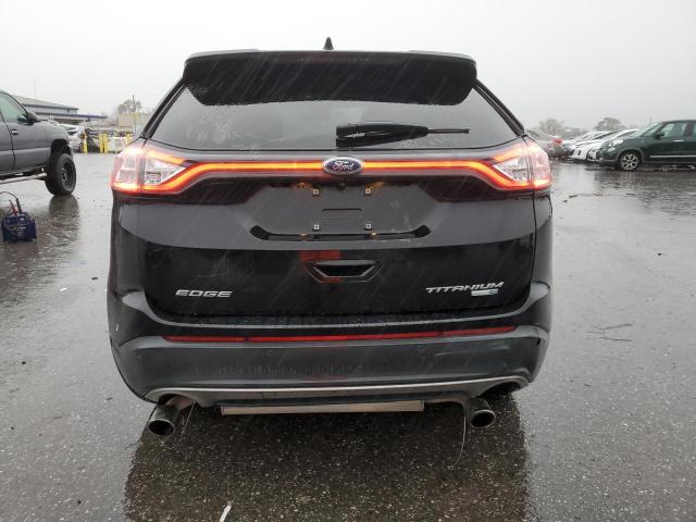 2FMPK4K97JBB43664 - 2018 FORD EDGE TITANIUM BLACK photo 6