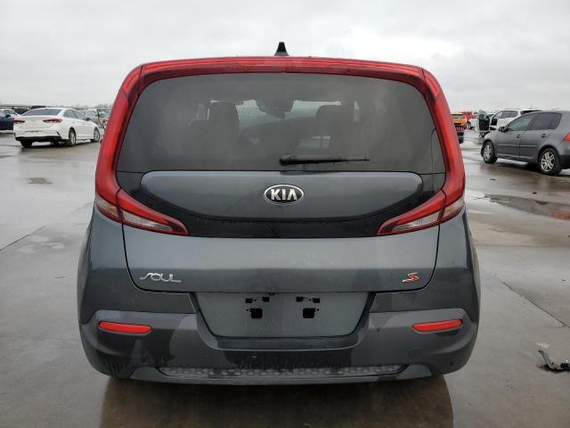 KNDJ23AU0M7780645 - 2021 KIA SOUL LX GRAY photo 6