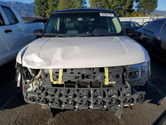 2FMGK5C87FBA02502 - 2015 FORD FLEX SEL WHITE photo 5