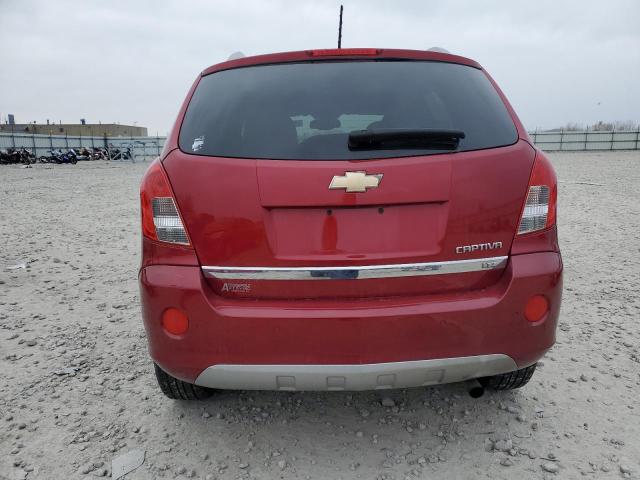 3GNAL4EK1FS531519 - 2015 CHEVROLET CAPTIVA LTZ RED photo 6