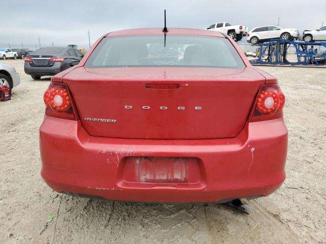 1B3BD4FB3BN542049 - 2011 DODGE AVENGER EXPRESS 红色 照片 6