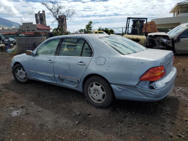 JTHBN30F620067154 - 2002 LEXUS LS 430 BLUE photo 2