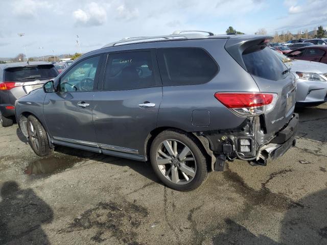 5N1AR2MNXFC673991 - 2015 NISSAN PATHFINDER S SILVER photo 2