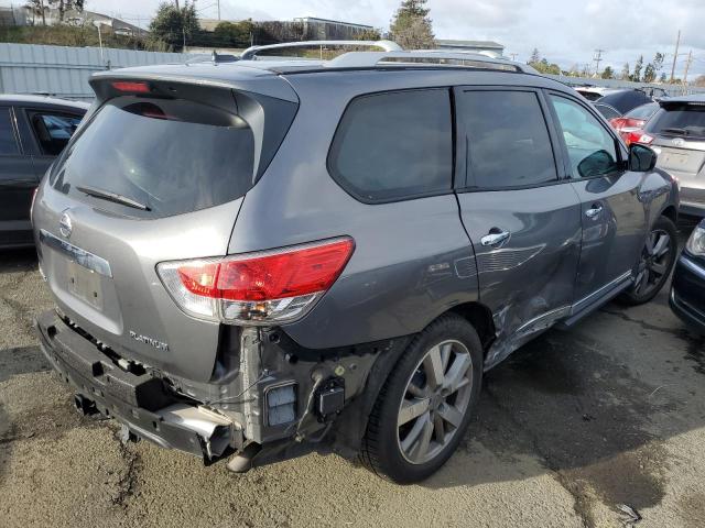 5N1AR2MNXFC673991 - 2015 NISSAN PATHFINDER S SILVER photo 3