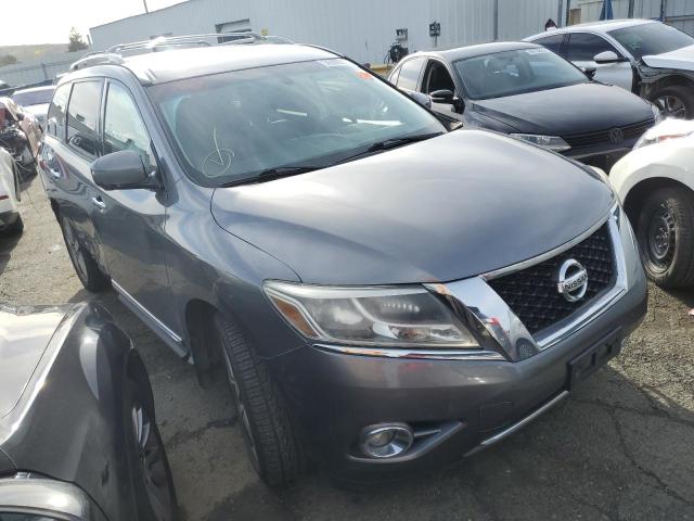 5N1AR2MNXFC673991 - 2015 NISSAN PATHFINDER S SILVER photo 4